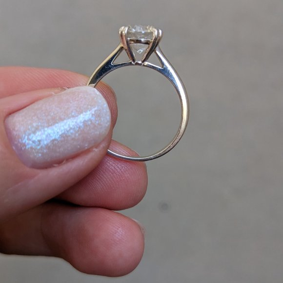 Portuguese Cut Engagement Ring size 7 - Picture 6 of 6